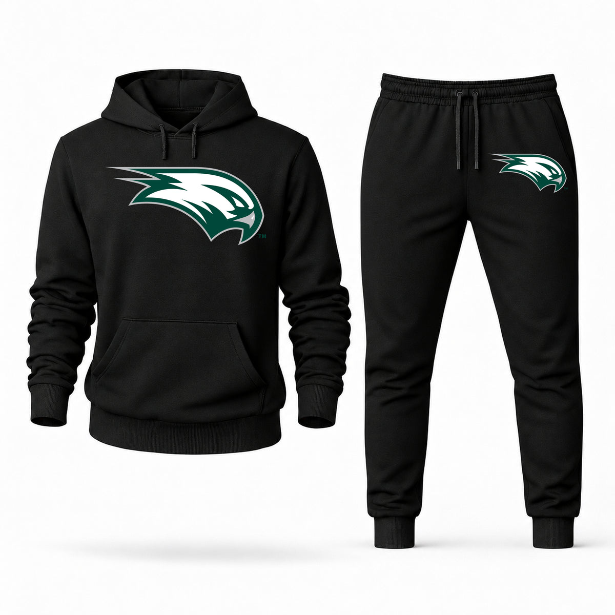 Wagner hoodie joggers set — Black