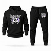 Weber State hoodie joggers set — Black