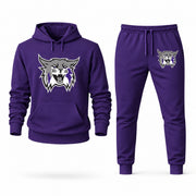 Weber State hoodie joggers set — Purple