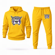 Weber State hoodie joggers set — Yellow