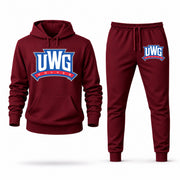 West Georgia hoodie joggers set — Burgundy