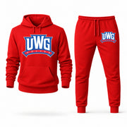 West Georgia hoodie joggers set — Red