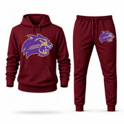 Western Carolina hoodie joggers set — Burgundy