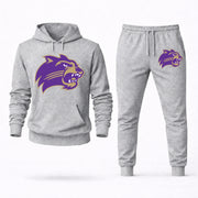 Western Carolina hoodie joggers set — Grey