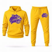 Western Carolina hoodie joggers set — Yellow