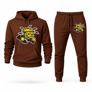 Wichita State hoodie joggers set — Brown