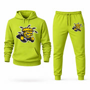 Wichita State hoodie joggers set — Lime Green