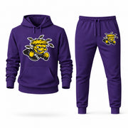 Wichita State hoodie joggers set — Purple