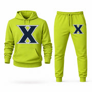 Xavier hoodie joggers set — Lime Green