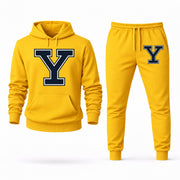 Yale hoodie joggers set — Yellow