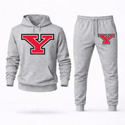 Youngstown State hoodie joggers set — Grey