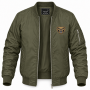 Men's Oakland Bomber Jacket | Color: Army Green | Front