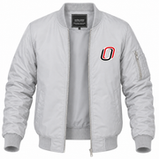 Men's Omaha Bomber Jacket | Color: Grey | Front