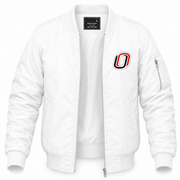 Men's Omaha Bomber Jacket | Color: White | Front