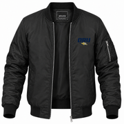 Men's Oral Roberts Bomber Jacket | Color: Black | Front