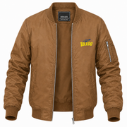 Men's Toledo Bomber Jacket | Color: Brown | Front