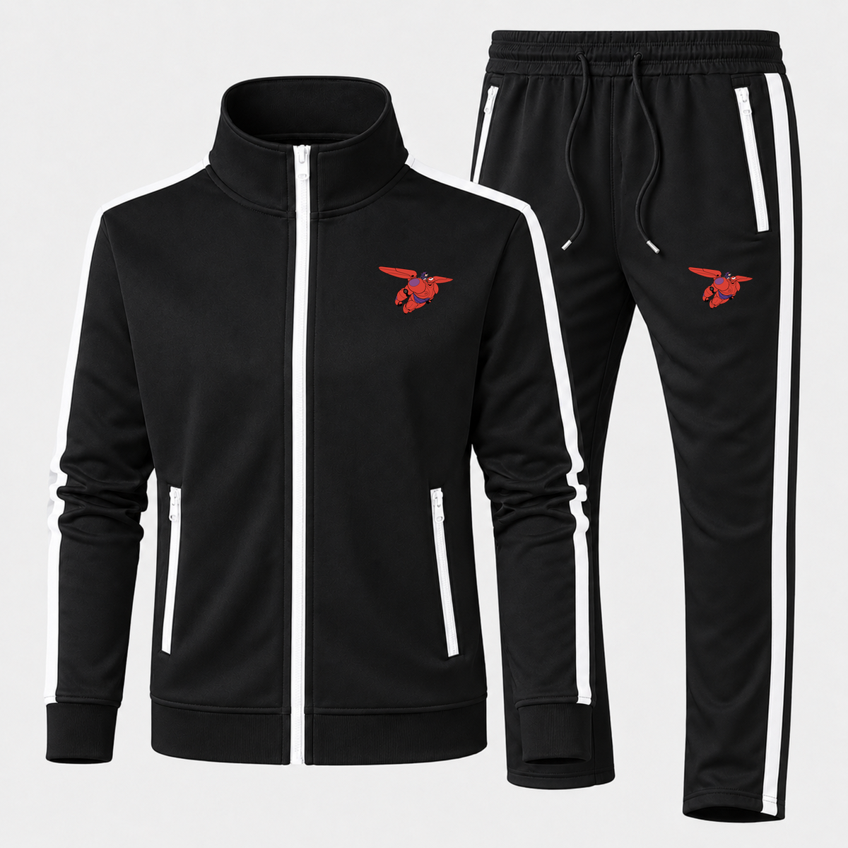 Big Hero 6 men's tracksuit — Black