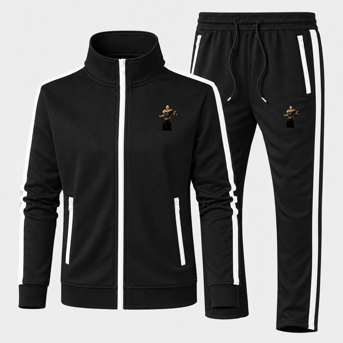 Black Adam men's tracksuit — Black