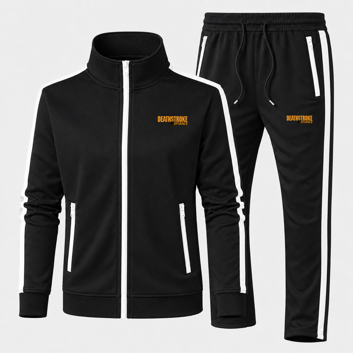 Deathstroke men's tracksuit — Black