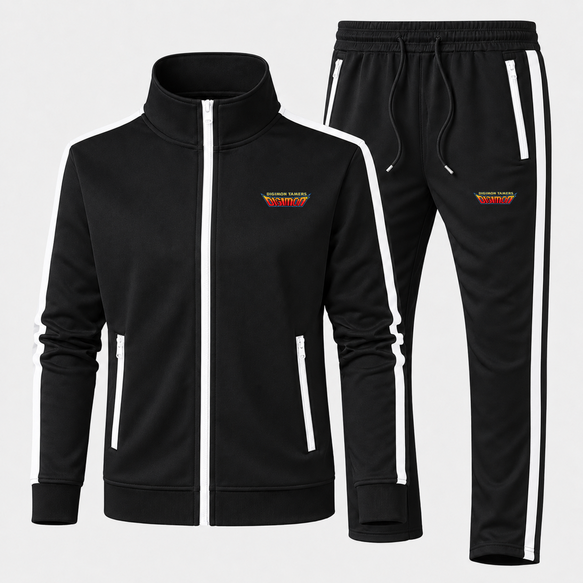 Digimon men's tracksuit — Black