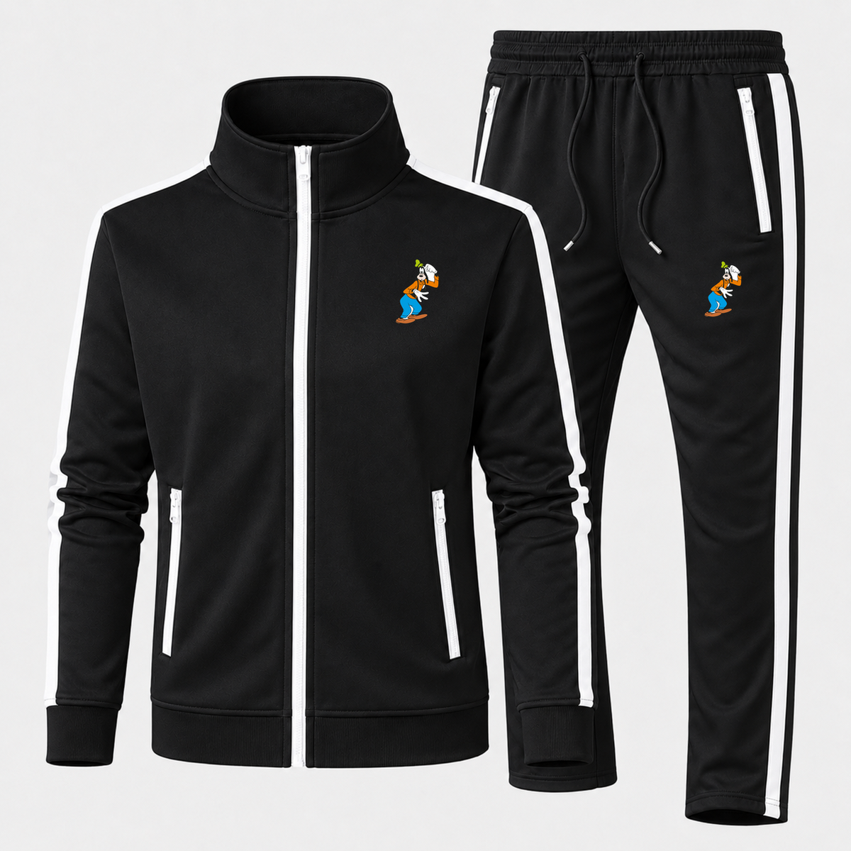 Goofy men's tracksuit — Black