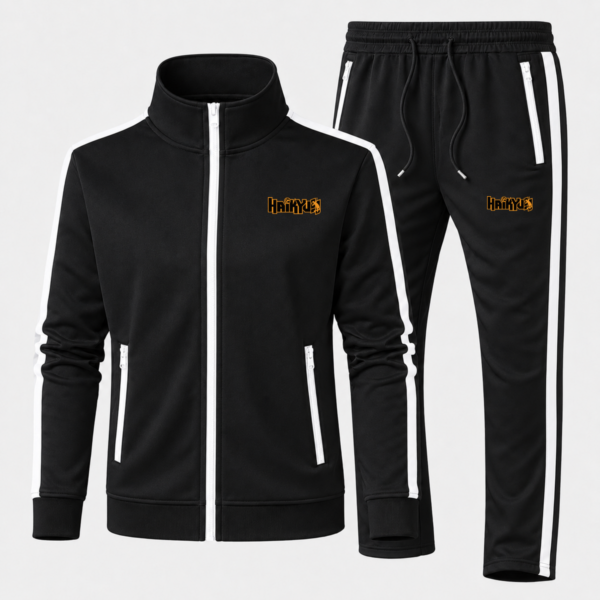 Haikyu men's tracksuit — Black