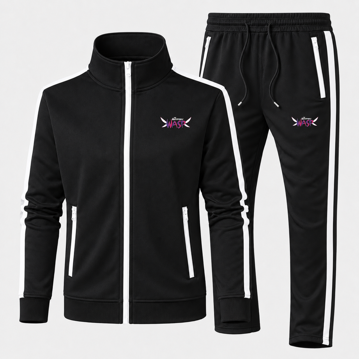 Wasp men's tracksuit — Black