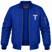 Men's Troy Bomber Jacket | Color: Blue | Front