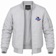 Men's Tulsa Bomber Jacket | Color: Grey | Front
