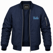 Men's UCLA Bomber Jacket | Color: Navy | Front