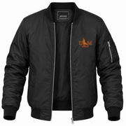 Men's UL Monroe Bomber Jacket | Color: Black | Front