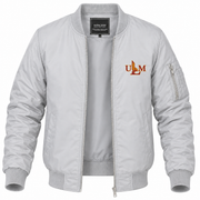 Men's UL Monroe Bomber Jacket | Color: Grey | Front