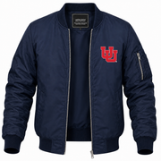 Men's Utah Bomber Jacket | Color: Navy | Front