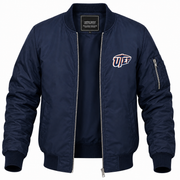 Men's UTEP Bomber Jacket | Color: Navy | Front