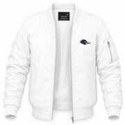 Men's UTSA Bomber Jacket | Color: White | Front