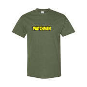 Men's Watchmen Cotton T-Shirt - Army Green
