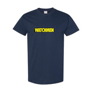 Men's Watchmen Cotton T-Shirt - Navy