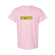 Men's Watchmen Cotton T-Shirt - Pink