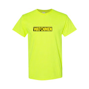 Men's Watchmen Cotton T-Shirt - Safety Green
