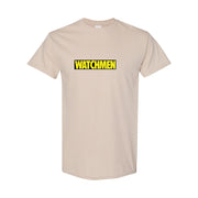 Men's Watchmen Cotton T-Shirt - Tan