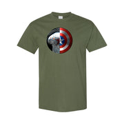 Men's Winter Soldier Cotton T-Shirt - Army Green