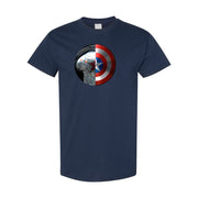 Men's Winter Soldier Cotton T-Shirt - Navy