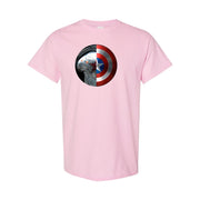 Men's Winter Soldier Cotton T-Shirt - Pink