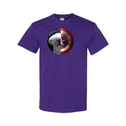 Men's Winter Soldier Cotton T-Shirt - Purple