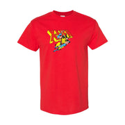 Men's Wolverine Cotton T-Shirt - Red