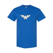 Men's Wonder Woman Cotton T-Shirt - Blue