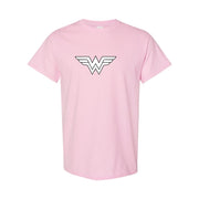 Men's Wonder Woman Cotton T-Shirt - Pink