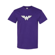 Men's Wonder Woman Cotton T-Shirt - Purple