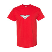 Men's Wonder Woman Cotton T-Shirt - Red
