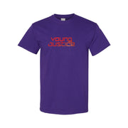 Men's Young Justice Cotton T-Shirt - Purple